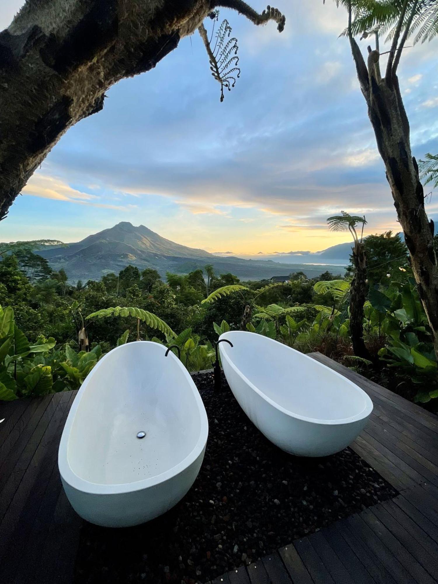 Black Wood Cabin Kintamani  Exterior photo